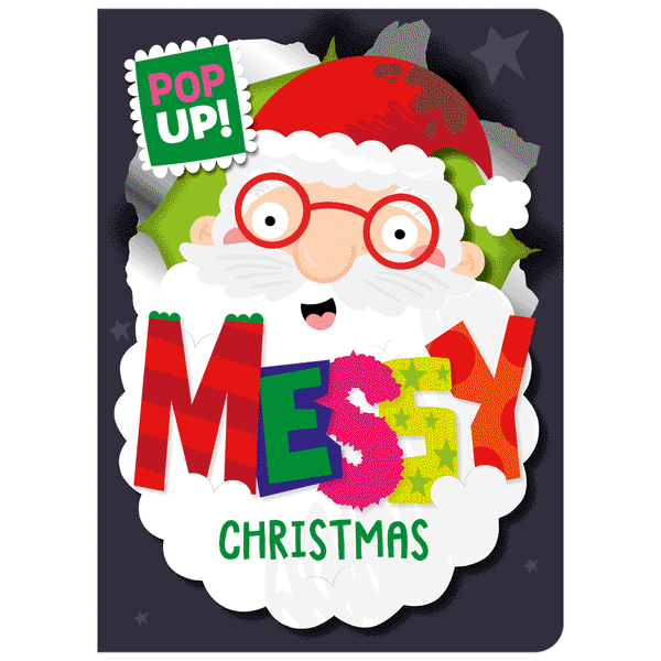 Pop-Up Messy Christmas Board Book