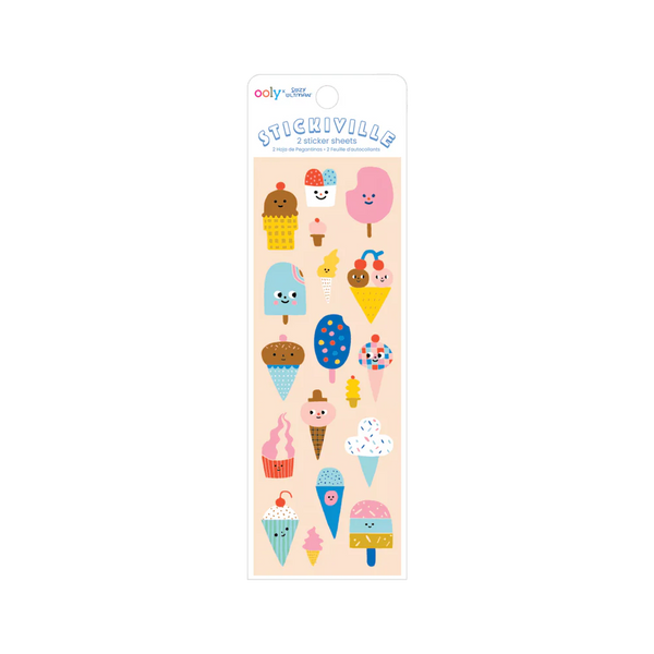 Ooly | Stickiville Skinny Sticker Sheets – 2-Pack