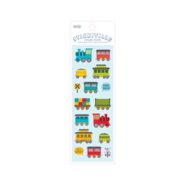 Ooly | Stickiville Skinny Sticker Sheets – 2-Pack