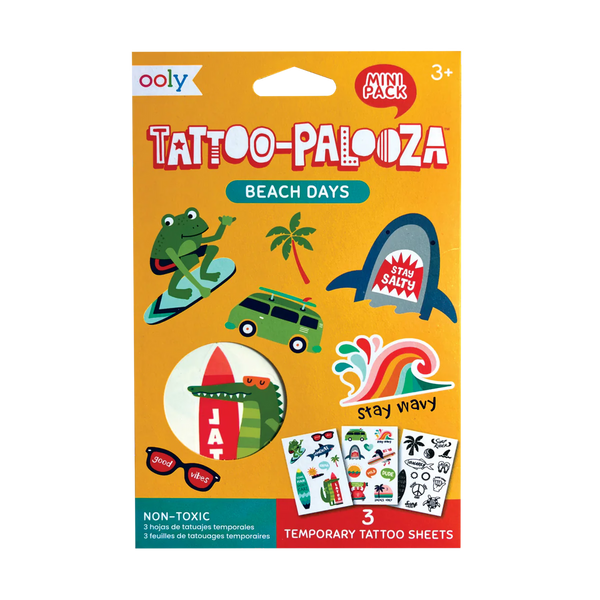Ooly Tattoo-Palooza Mini Pack | Beach Days