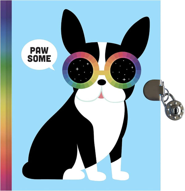 Mudpuppy Locked Diary | Pawsome