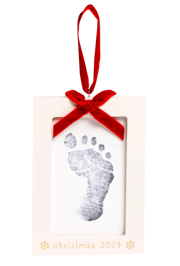 Pearhead| Baby Prints Christmas Ornament 2025