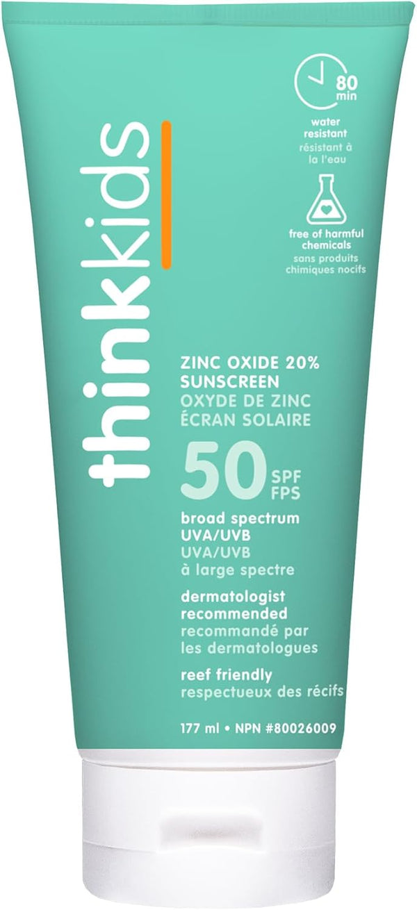 Thinksport Kids Safe Sunscreen SPF 50+ 177 ml