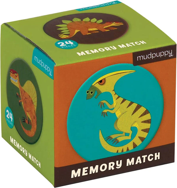 Mudpuppy Mini Memory Match Game | Mighty Dinosaur