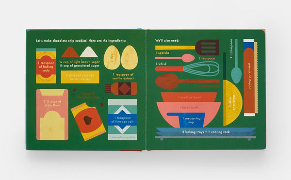Cook in a Book | Cookies! An Interactive Recipe Cookbook by Lotta Nieminen