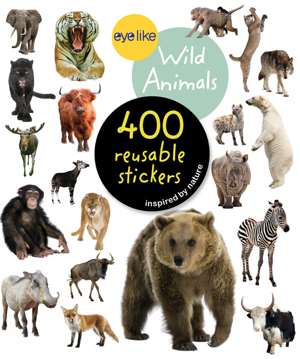 Eyelike Sticker Books | Wild Animals