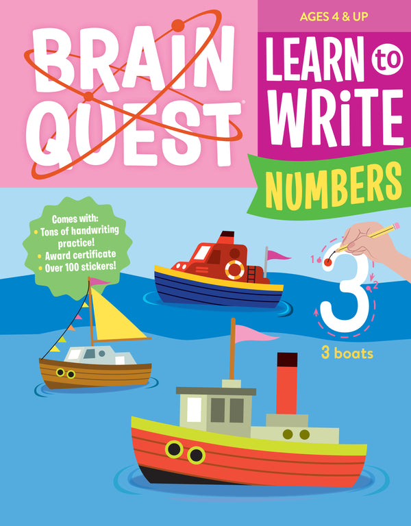 Brain Quest- Learn to Write Numbers