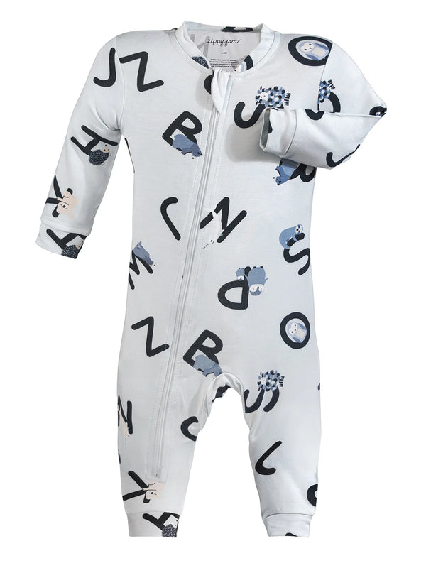 ZippyJamz Footless Bamboo Sleepers | AlphaJamz