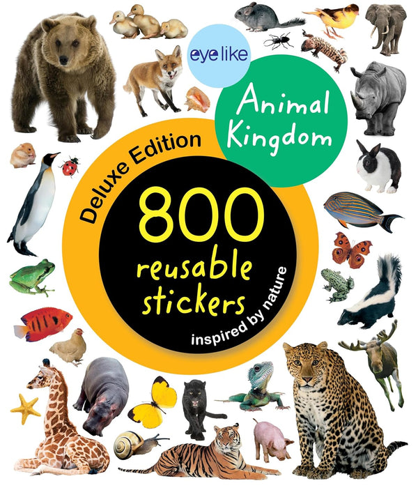Eyelike Sticker Books Deluxe Edition | Animal Kingdom