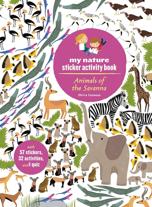 My Nature Sticker Activity Books by Olivia Cosneau