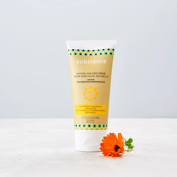 Substance Natural Sun Care Crème | 6oz | Calendula and Shea