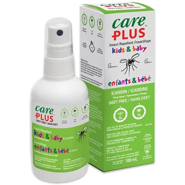 Care Plus® Insect Repellent Icaridin Spray for Kids and Baby | 100ml