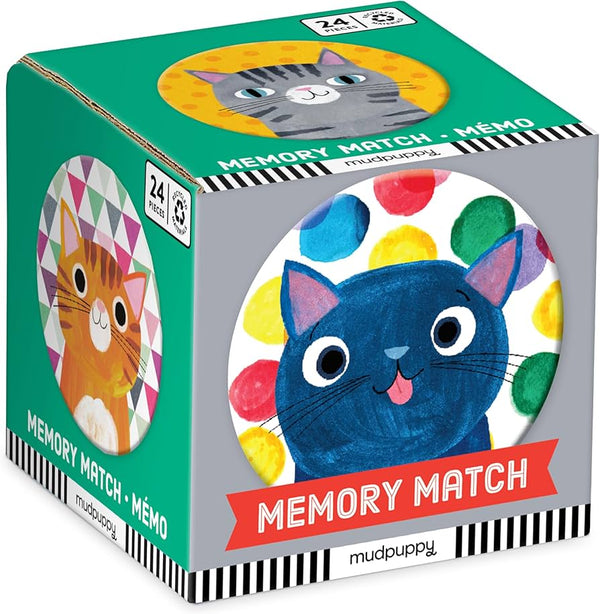 Mudpuppy Mini Memory Match Game | Cat's Meow
