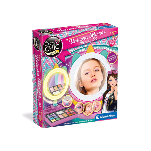 Clementoni | Crazy Chic Uicorn Mirror Beauty Set