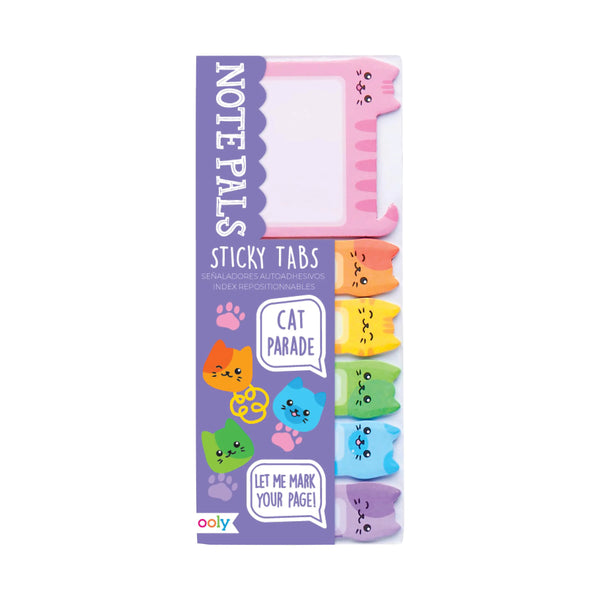 Ooly Notepals Sticky Tabs | Cat Parade