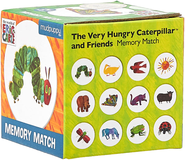 Mudpuppy Mini Memory Match Game | Eric Carle