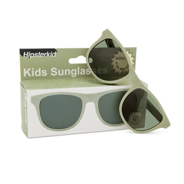 Hipsterkid Extra Fancy Drifter Sunglasses | Sage