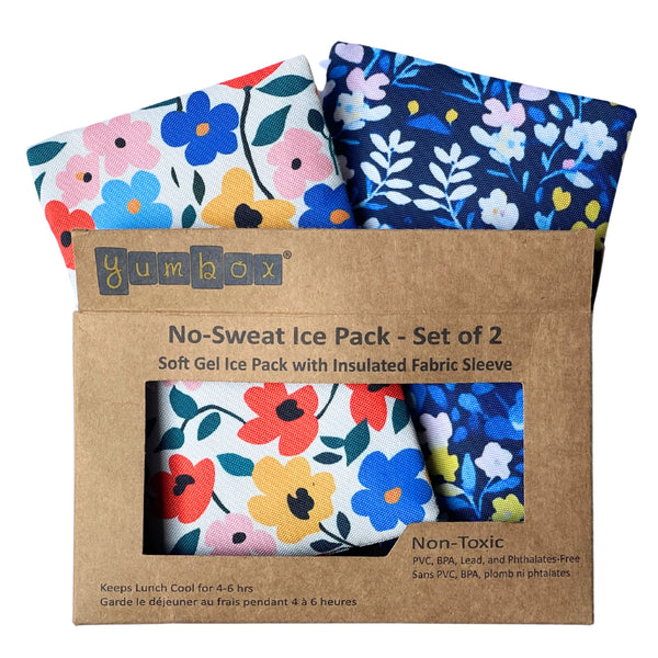 Yumbox Gel Ice Packs in Fabric Sleeves 2-Pack
