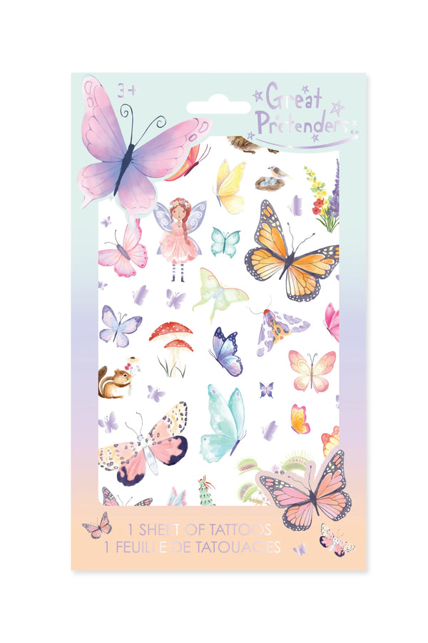 Great Pretenders Temporary Tattoos | Float like a Butterfly