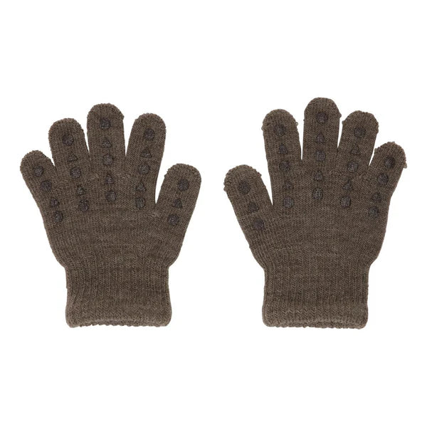 GoBabyGo Merino Wool Non-Slip Grip Gloves for Babies and Toddlers