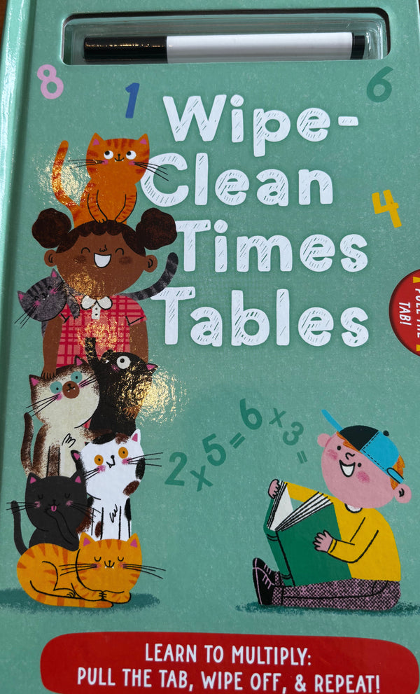 Wipe-Clean Times Tables