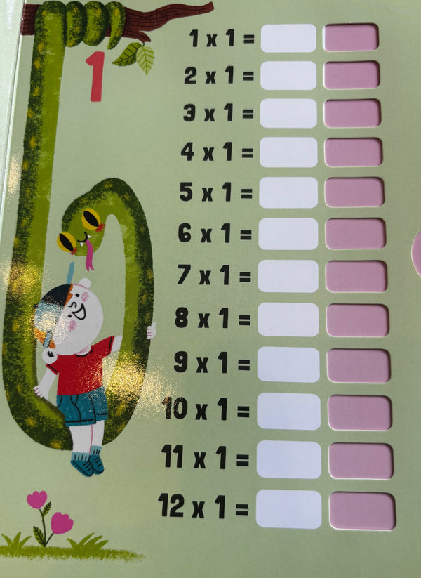 Wipe-Clean Times Tables