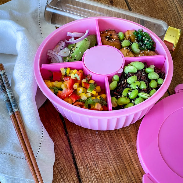 Yumbox Poke Love Bowl for Lunches - Reusable