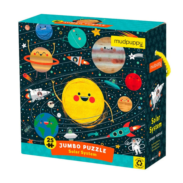 Mudpuppy Solar System Jumbo Puzzle 25 Pieces