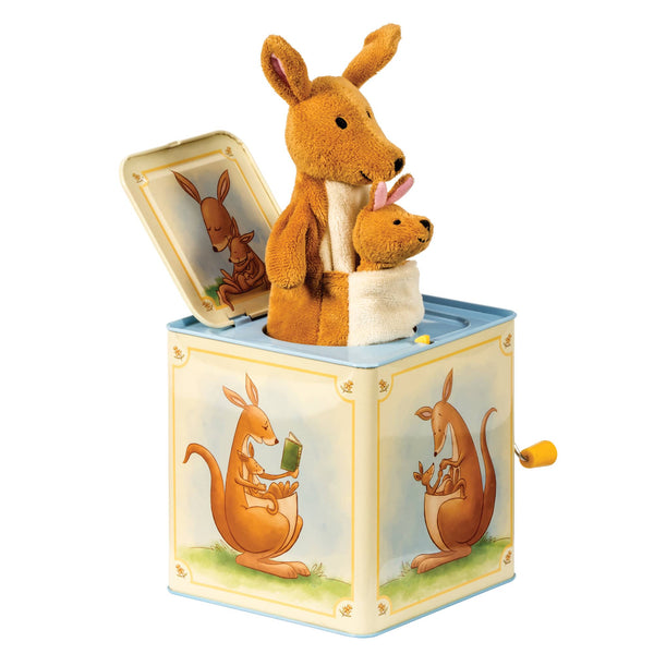 Schylling Kangaroo & Baby Too Jack in the Box