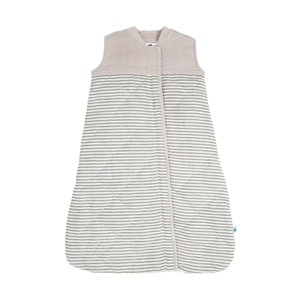 Little Unicorn Quilted Sleep Bag 2.6 TOG | Grey Stripes