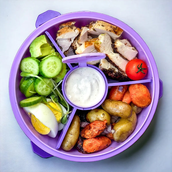 Yumbox Poke Love Bowl for Lunches - Reusable