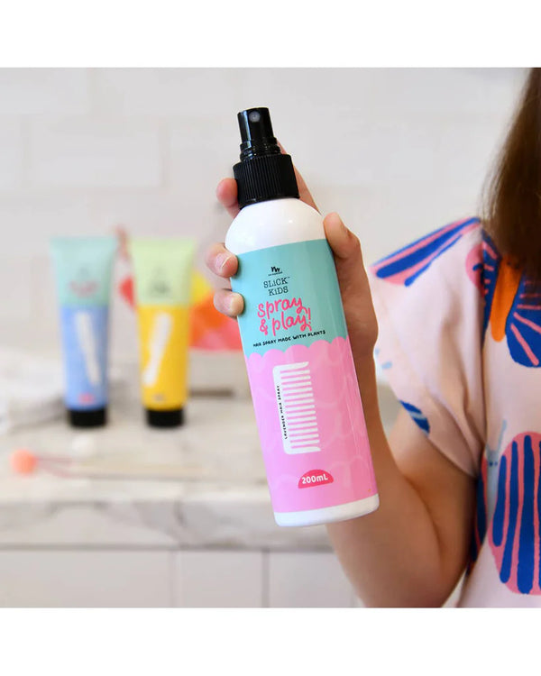 No Nasties Natural Alcohol-Free Hair Spray in Lavender and Fresh Lime