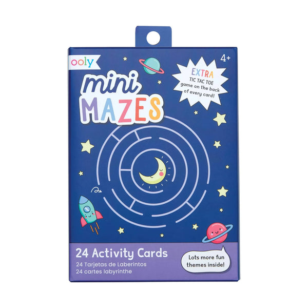 Ooly 24 Activity Cards | Mini Mazes