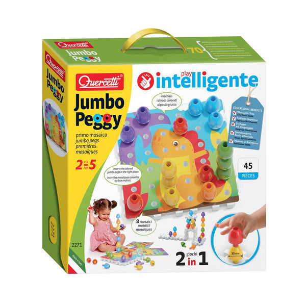 Quercetti Jumbo Peggy Playset