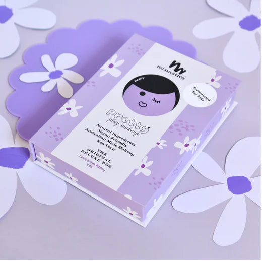 No Nasties Nancy Kids Natural Pressed Powder Purple Makeup Palette Kit