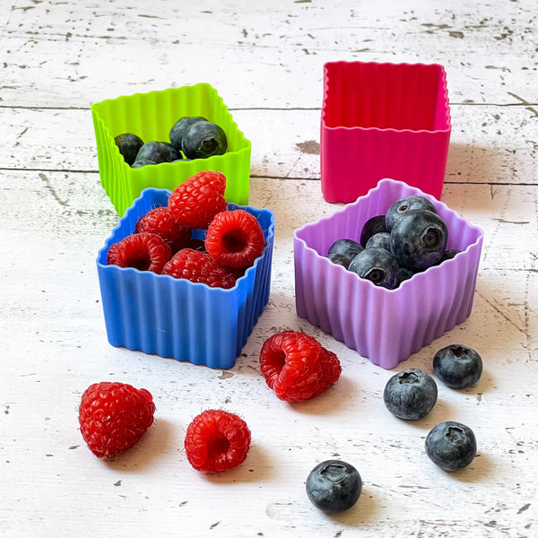 Yumbox | Multicolour Mini Silicone Bento Cubes