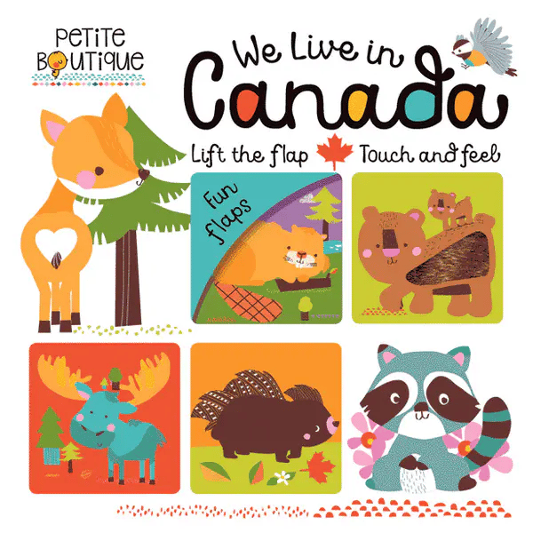 Make Believe Ideas | We live in Canada | Lift the Flap