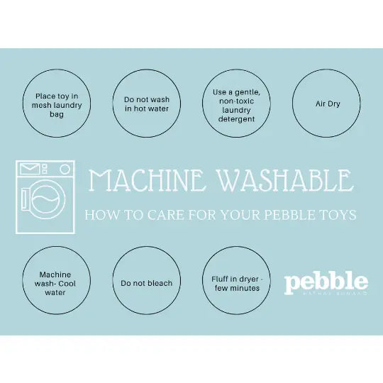 Pebblechild Cotton Fair Trade Rattles | Pink Elephant