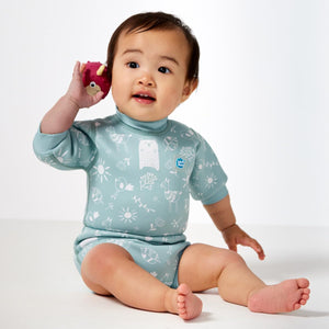 Splash About Happy Nappy Wetsuit with built-in reusable swim diaper for babies