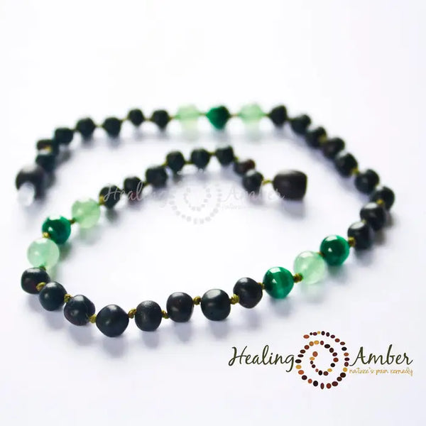 Healing Amber Teething Necklace (11 inches)