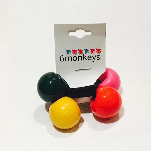 6 Monkeys Jaw Breaker Hair Bobbles