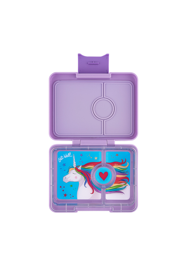 YumBox Snack Size 3 Compartment Bento