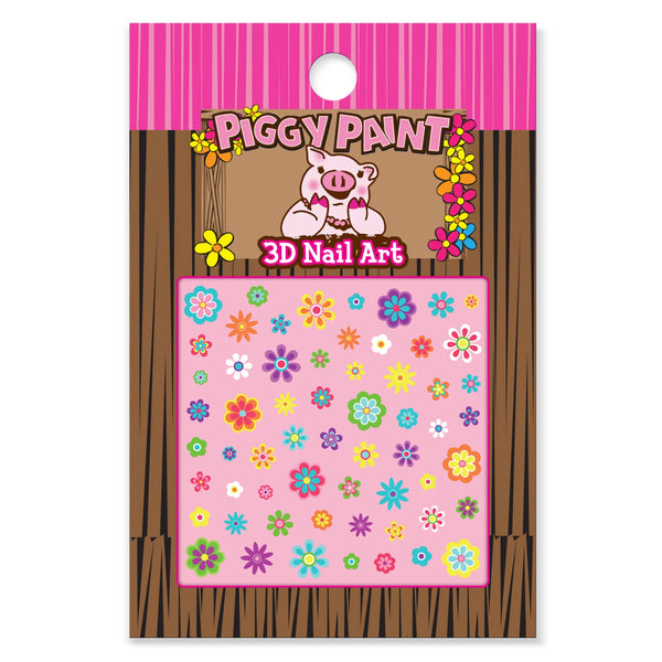 Piggy Paint 3D Nail Art | Flowers