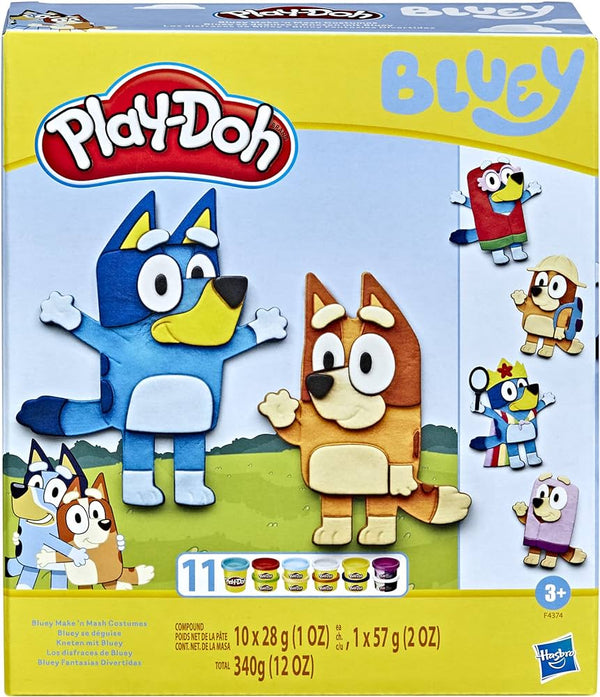 Play Doh | Bluey Make And Mash Costumes