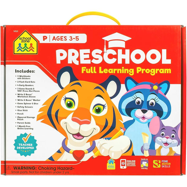 School Zone Preschool Full Learning Program