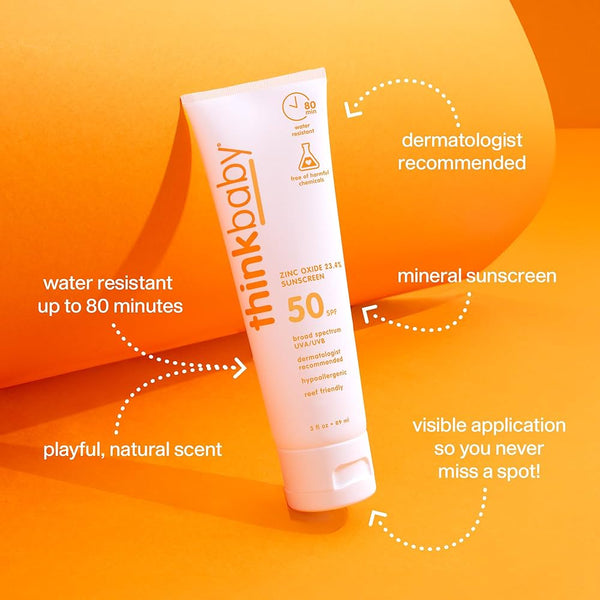 Thinkbaby Mineral Based Sunscreen Lotion