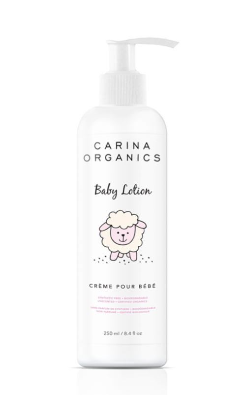 Carina Organics Unscented Baby Lotion