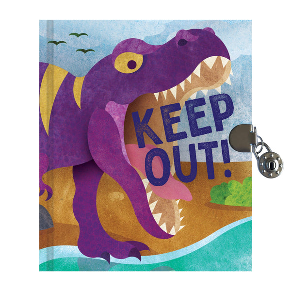 Mudpuppy Locked Diary | T-Rex