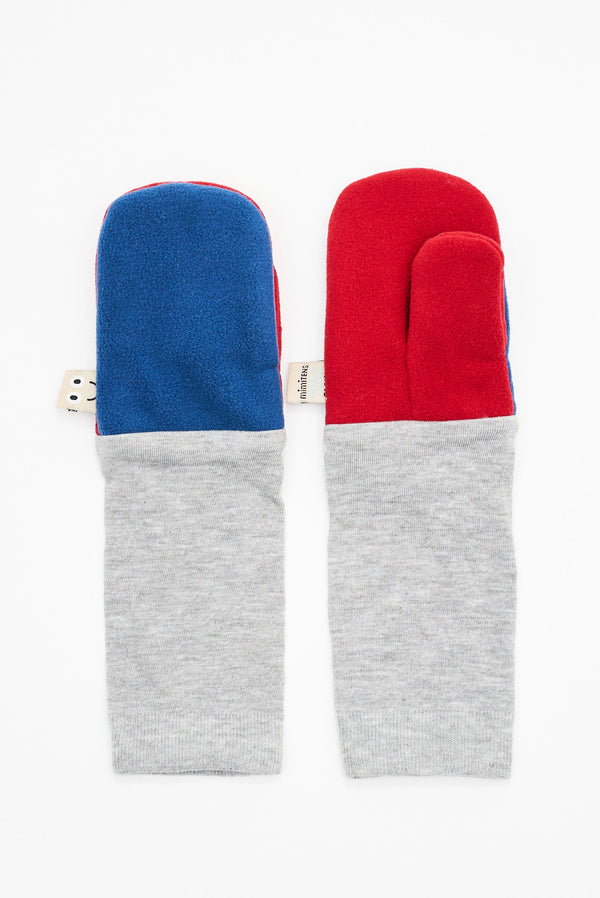 MimiTENS Double Fleece Children's Mittens | Nautical
