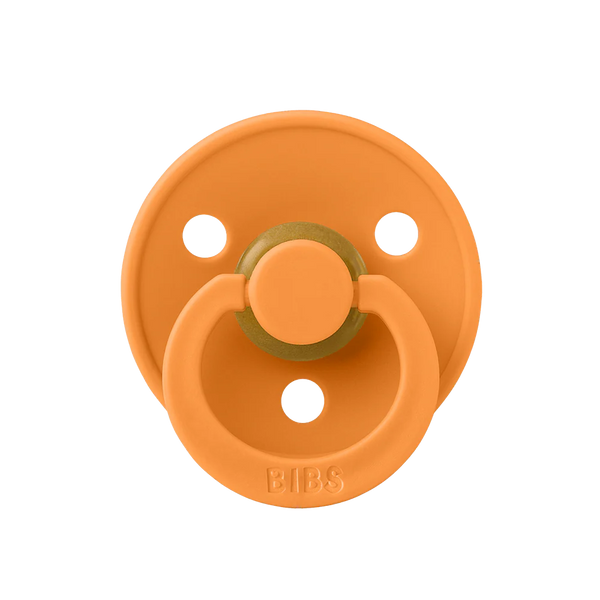 BIBS  2-Pack Latex Pacifiers | Colour Collection | Size 1 (0-6 m) and Size 2 (6-18 m)